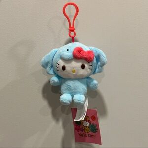 Hellokitty Tropical Animal Plush Clip on